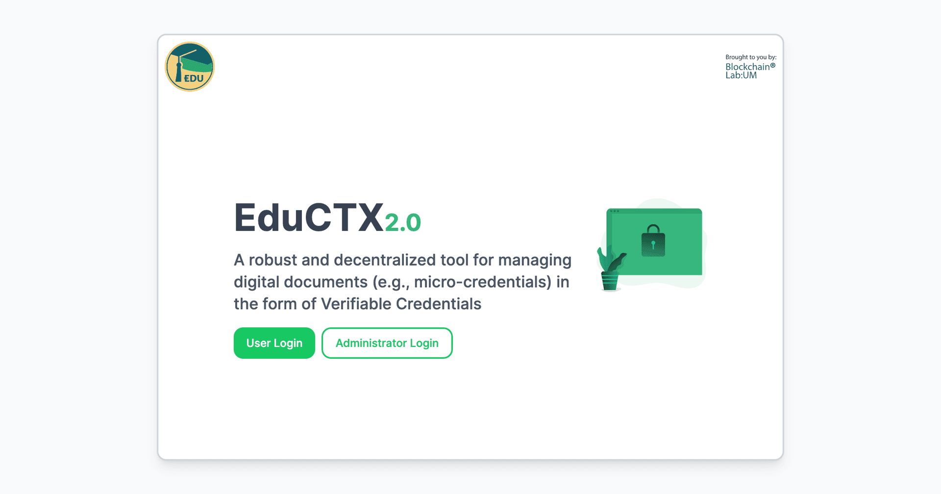 EduCTX V2 project screenshot