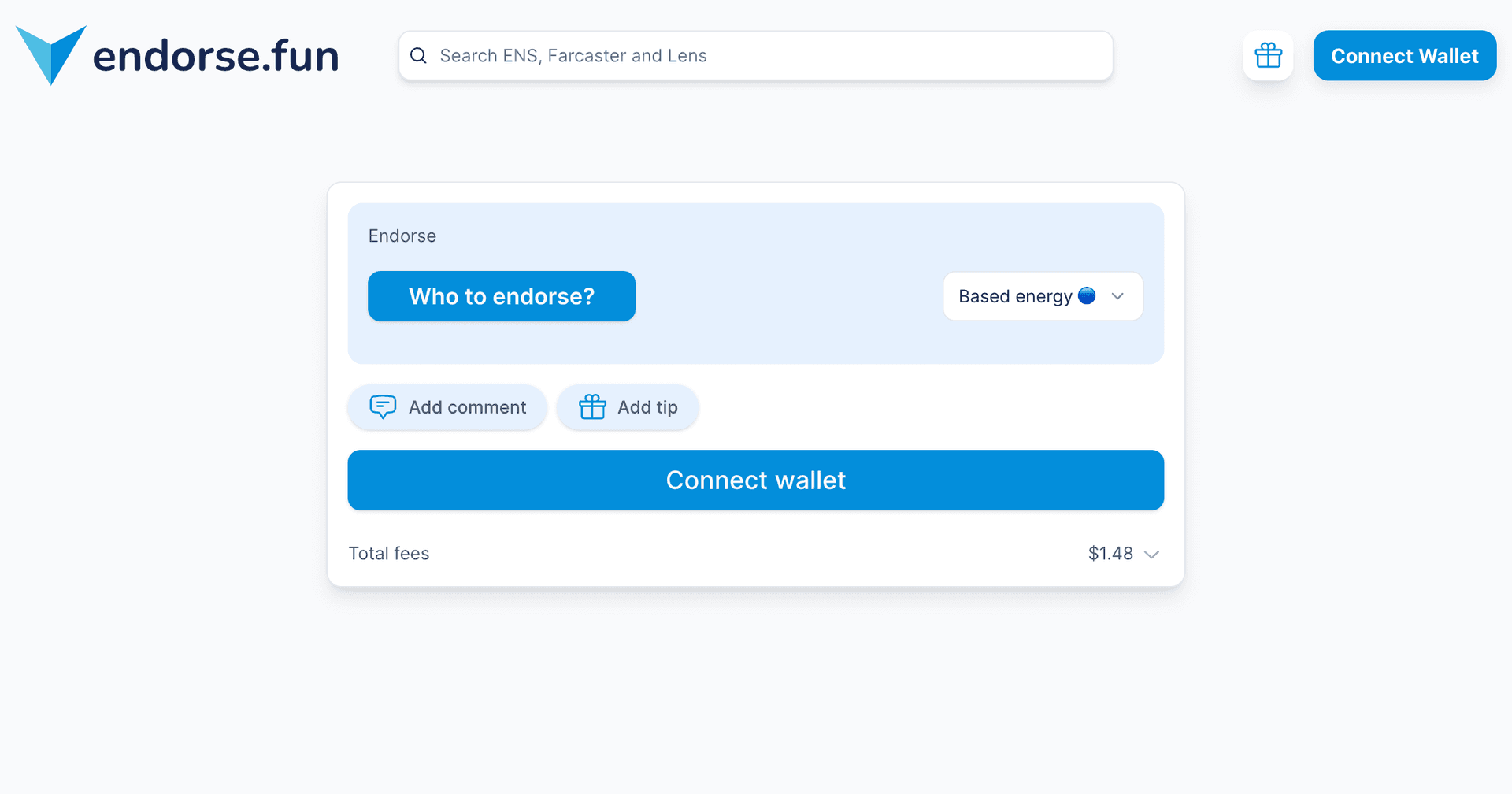 endorse.fun project screenshot